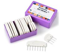 MPEIPILA Bloccanti a Maglia, Bloccatori per Maglieria, Knit Blockers, Knit Blockers Combs, Knit Blocking, Beginners Blocking Kit, Blocking Pins for Sewing, Knitting And Crochet Projects