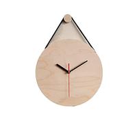MPENGOZ Orologi da Parete in Legno con Cinturino, Orologio Creativo Minimalista Giapponese Nordico Moderno, Decorazione silenziosa per Soggiorno e Camera da Letto, Orologio da p