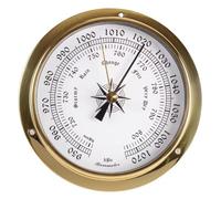 MPFJPNXN Barometro, barometro per interni, barometro per la parete di casa, stazione meteo analogica da 115 mm, tipo di quadrante, barometro per esterni, barometro meteorologico, per casa, interni,
