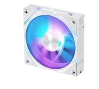 MSI Ventola MPG EZ120 ARGB WHITE - Ventola ARGB da 120 mm, blocco connettore magnetico brevettato, collegamento a margherita, cuscinetto fluido dinamico con fissaggio a dado extra, mozzo ventola,