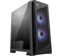 MPG VELOX 300R AIRFLOW PZ - Case gaming mid-tower con ventole Dual Layer Blade da 160 mm, supporto radiatori fino a 360 mm, funzionalità EZ DIY e compatibilità con schede madri ATX back-connect
