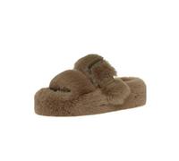 MPINGRTH Ciabatte Donna Inverno Soffici Pantofole Signore Sandali-Cachi-38