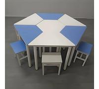 MPLFHSYOS Banco modulare esagonale for attività di gruppo - Arredo multiuso for aule, laboratori STEM, consulenza e sessioni formazione(A1.4)