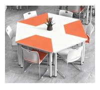 MPLFHSYOS Banco modulare esagonale for attività di gruppo - Arredo multiuso for aule, laboratori STEM, consulenza e sessioni formazione(D2)