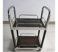 MPLFHSYOS Carrello multifunzionale for servizi alimentari, carrello mobile, carrello multiuso mobile tutto in uno for ristoranti di hotel, dispensa for uffici, catering for eventi(C)