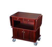 MPLFHSYOS Carrello multifunzionale for servizi alimentari, carrello mobile, carrello multiuso mobile tutto in uno for ristoranti di hotel, dispensa for uffici, catering for eventi(U)