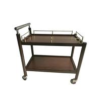 MPLFHSYOS Carrello multifunzionale for servizi alimentari, carrello mobile, carrello multiuso mobile tutto in uno for ristoranti di hotel, dispensa for uffici, catering for eventi(N)