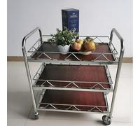 MPLFHSYOS Carrello multifunzionale for servizi alimentari, carrello mobile, carrello multiuso mobile tutto in uno for ristoranti di hotel, dispensa for uffici, catering for eventi(J)