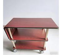 MPLFHSYOS Carrello multifunzionale for servizi alimentari, carrello mobile, carrello multiuso mobile tutto in uno for ristoranti di hotel, dispensa for uffici, catering for eventi(F)