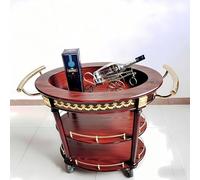 MPLFHSYOS Carrello multifunzionale for servizi alimentari, carrello mobile, carrello multiuso mobile tutto in uno for ristoranti di hotel, dispensa for uffici, catering for eventi(A)