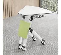 MPLFHSYOS Combinazione di tavolo da conferenza pieghevole e mobile - Scrivania versatile for formazione/classe intelligente/consulenza gruppo(A)