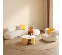 MPLFHSYOS Divani Ad Arco, Divani Dalla Forma Irregolare For Aree Di Sosta In Negozi Di Abbigliamento E Sedie For Ricevere Ospiti, Negoziare E Soggiornare In Case Famiglia(C)