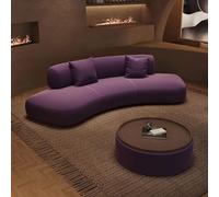 MPLFHSYOS Divani ad arco irregolari, divani for reception e negoziazioni nella hall di piccoli negozi di abbigliamento(Set 7)