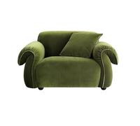 MPLFHSYOS Divani Componibili Modulari, Comodi Divani A Due Posti, Piccoli Con Seduta Profonda For Lo Spazio, Componibili In Memory Foam(A,Single seat)