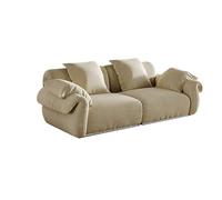 MPLFHSYOS Divani Componibili Modulari, Comodi Divani A Due Posti, Piccoli Con Seduta Profonda For Lo Spazio, Componibili In Memory Foam(B,2-person)