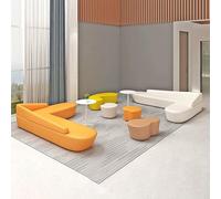 MPLFHSYOS Divano da ufficio irregolare creativo professionale, applicazione multi-scenario for ospedale oculistico, sala business, area reception, consulenza ed esposizione(10)