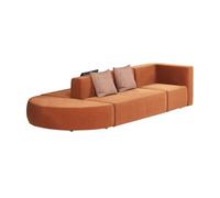 MPLFHSYOS Divano e tavolino da caffè da ufficio moderno e minimalista, divano in tessuto Creative Tech, divani componibili modulari, for libreria, bar, caffetteria, negozio di tè al latte(D)