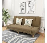 MPLFHSYOS Divano In Tessuto Confortevole, Divano Alla Moda E Semplice, Diva-no In Tessuto Con Gambe In Legno Naturale, Div-ano Per Vivere Da Soli, Div-ano Moderno Scandinavo(G,120cm)