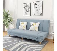 MPLFHSYOS Divano In Tessuto Confortevole, Divano Alla Moda E Semplice, Diva-no In Tessuto Con Gambe In Legno Naturale, Div-ano Per Vivere Da Soli, Div-ano Moderno Scandinavo(D,120cm)