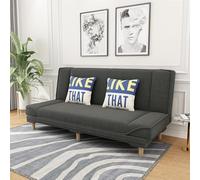 MPLFHSYOS Divano In Tessuto Confortevole, Divano Alla Moda E Semplice, Diva-no In Tessuto Con Gambe In Legno Naturale, Div-ano Per Vivere Da Soli, Div-ano Moderno Scandinavo(P,120cm)