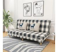 MPLFHSYOS Divano In Tessuto Confortevole, Divano Alla Moda E Semplice, Diva-no In Tessuto Con Gambe In Legno Naturale, Div-ano Per Vivere Da Soli, Div-ano Moderno Scandinavo(M,120cm)