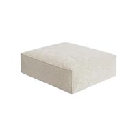 MPLFHSYOS Divano in tessuto creativo, divano modulare elegante e da salotto, memory foam ad alta resilienza, for soggiorno/dormitorio/uso ospiti/ufficio domestico/appartamento(White,80 * 60 * 40cm)