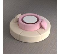 MPLFHSYOS Reception dell'ufficio, Reception, Riposo, Atrio dell'istituto di formazione, Reception, Area di attesa for i genitori, Divano creativo, Vestiti in tessuto(A6)