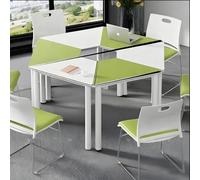 MPLFHSYOS Scrivania for studio e formazione for bambini - Set di tavoli modulari esagonali trapezoidali, mobili combinabili liberamente for lezioni private, aule d'arte(A1)