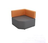 MPLFHSYOS Set di divani creativi moderni irregolari | Divano imbottito lusso for la reception dell'hotel, lobby executive, area attesa, spazio pubblico, ufficio del museo(9)