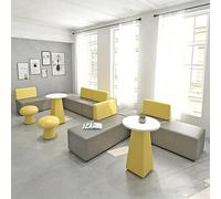 MPLFHSYOS Set di divani moderni for ufficio irregolari, scenari multipli for sala lettura centri commerciali/ricevimenti aziendali/ospedale chirurgia plastica/centro espositivo(6)