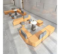 MPLFHSYOS Set di divani moderni for ufficio irregolari, scenari multipli for sala lettura centri commerciali/ricevimenti aziendali/ospedale chirurgia plastica/centro espositivo(13)