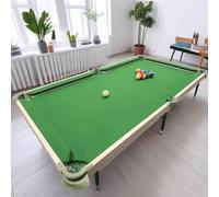 MPLFHSYOS Tavolo Da Biliardo Pieghevole For Adulti - Allenamento Con 9 Palle, Salvaspazio E Durevole, Miglioramento Delle Abilità(2.1m*1m)