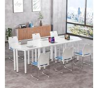 MPLFHSYOS Tavolo pieghevole Smart Classroom - Scrivania multifunzionale esagonale/a striscia lunga, portatile e modulare 拼接 Set mobile for conferenze di consulenza gruppo(E3)