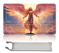 MPLR BOARD GAME Gioco da tavolo MTG tappetini da gioco + sacchetto impermeabile gratuito, bordi cuciti, superficie in gomma liscia, MTG PlayMat with Zone (An Original MTG Playmat) (con zona, AVACYN