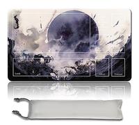 MPLR BOARD GAME Gioco da Tavolo MTG Tappetini da Gioco +Sacchetto Impermeabile Gratuito, Bordi Smussati, MTG PlayMat with Zones(An Original MTG Playmat) (Damnation)