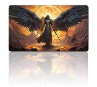 MPLR BOARD GAME Gioco da tavolo MTG tappetini da gioco + sacchetto impermeabile gratuito, bordi smussati, superficie in gomma liscia, MTG PlayMat with Zones(An Original Angel of Destiny Playmat) (No