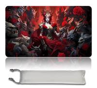 MPLR BOARD GAME Gioco da tavolo MTG tappetini da gioco + sacchetto impermeabile gratuito, bordi smussati, superficie in gomma liscia, MTG PlayMat with Zones(An Original Black Lotus Playmat) (INNISTRAD