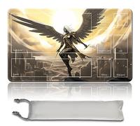 MPLR BOARD GAME Gioco da Tavolo MTG Tappetini da Gioco +Sacchetto Impermeabile Gratuito, Bordi Smussati, MTG PlayMat with Zones(An Original MTG Playmat) (Avacyn, Angel of Hope)