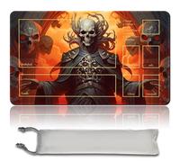 MPLR BOARD GAME Gioco da tavolo MTG - Tappetini da gioco + sacchetto impermeabile gratuito, bordi smussati, superficie in gomma liscia, MTG PlayMat with Zone (An Original MTG Playmat) (con zona