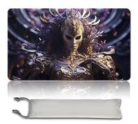 MPLR BOARD GAME Gioco da tavolo MTG tappetino da gioco + sacchetto impermeabile gratuito, bordi smussati, superficie in gomma liscia, MTG, PlayMat con Zona, carte da collezione e accessori (An