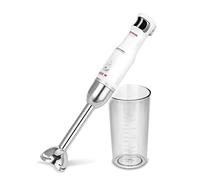 Frullatore ad Immersione MBL-27 con Recipiente da 0.6 L Potenza 500 Watt Colore Bianco