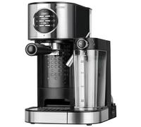 MPM - Mkw-07m Macchina Per Caff Espresso 20 Bar, Cappuccino E Latte, Montalatte, Scaldatazze 1470w