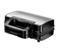 Sandwich Maker MOP-43M con piastre per Waffle, Grill con potenza 1000 W Colore Nero / Inox