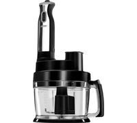 MPM MRK-17 Robot da Cucina Multifunzionale, Impastatrice, Frullatore, Tritatutto, Grattugia Tutto in Uno, Tagliapatate, Accessori in Acciaio Inossidabile Lavabili in Lavastoviglie, 800W, Noir