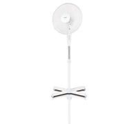 MPM MWP-17 Ventilatore a terra, 40 W, Polimeri di litio senza BPA, Bianco