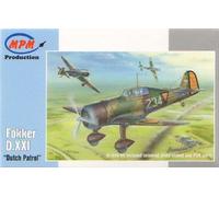 MPM PRODUCTION 1/72 KIT Fokker D.XXI " Dutch Patrol " - 72571