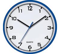 MPM Quality Orologio da parete analogico: telaio in plastica di alta qualità, motore graduale al quarzo, ∅ 305 mm, l'accessorio ideale per qualsiasi stanza della casa per soggiorno, camera da letto,