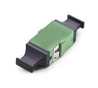 StarTech Accoppiatore MPO/MTP per Fibra Ottica Monomodale, Configurazione Key Up-Key Down, Adattatore MPO/MTP-APC per Patch Panels e Chassis, Colore Verde