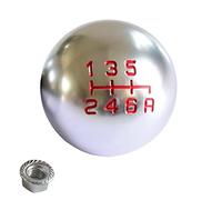 MPODYTSF Accessori per auto Lega Di Alluminio 5/6 Velocità Auto Leva Del Pomello Cambio Pallamano Per Honda Per Fit Per Civic Per La Per Città FD2 FN2 EP3 TIPO R DC2 DC5 AP1 S2000 F20C(6 Speed)