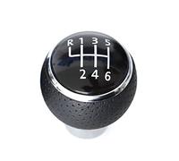 MPODYTSF Accessori per auto Pomello Del Cambio Per Auto A 5 Marce MT Head Stick Maniglia Per Mitsubishi Per Lancer EX Per EVO Per GTS Per ASX V3 V5 V6 Ricambi Accessori(6 Speed with hole)